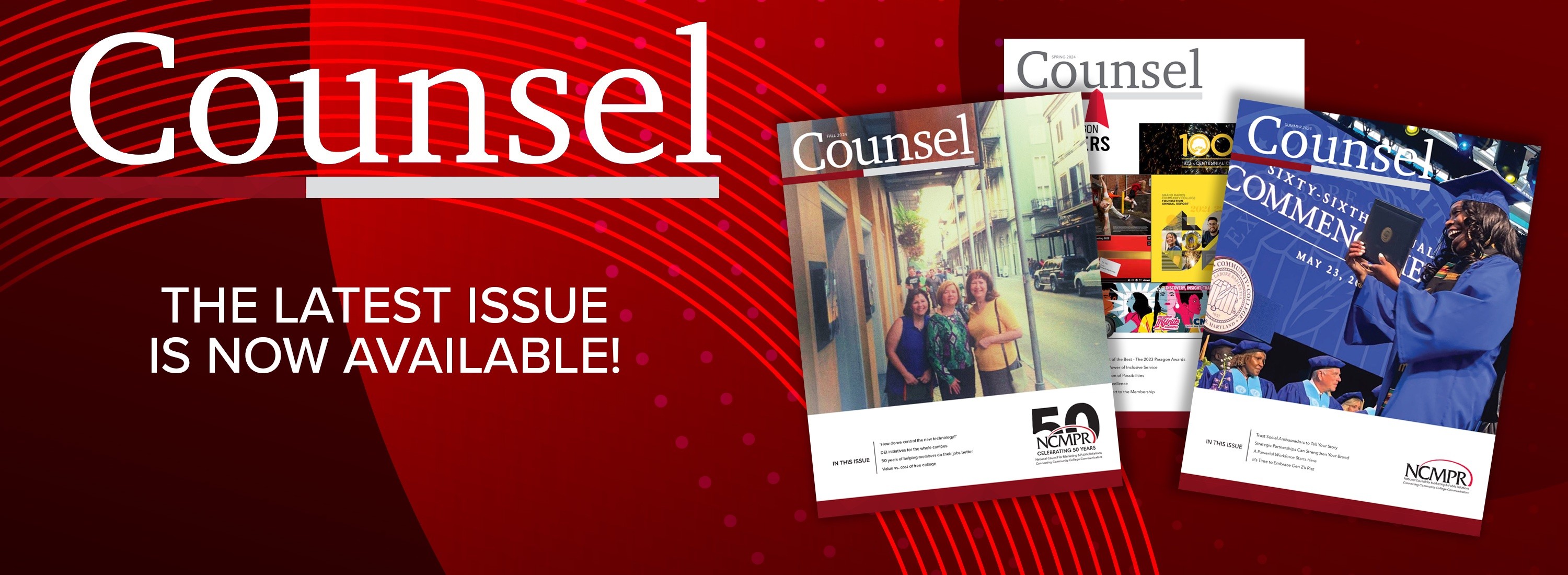 Read the Fall 2024 issue of Counsel